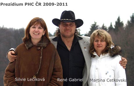 Prezidium Paint Horse Club ČR 2009-2011